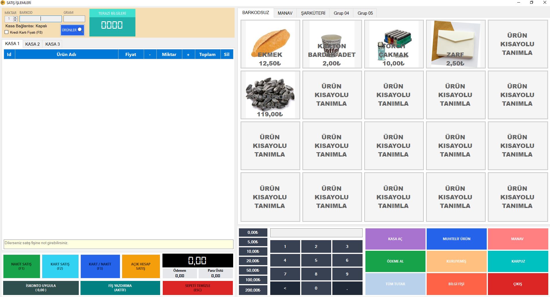 FASTPOS HIZLI SATIŞ PROGRAMI ECO